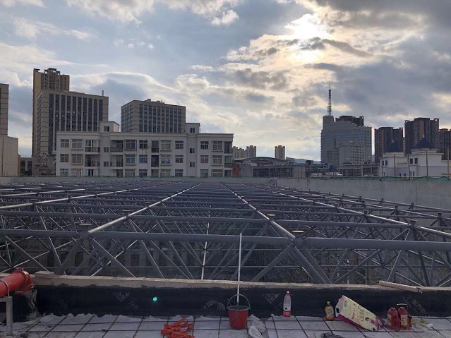 甘南云南昆明联勤保障部队65070工程-军体训练馆网架